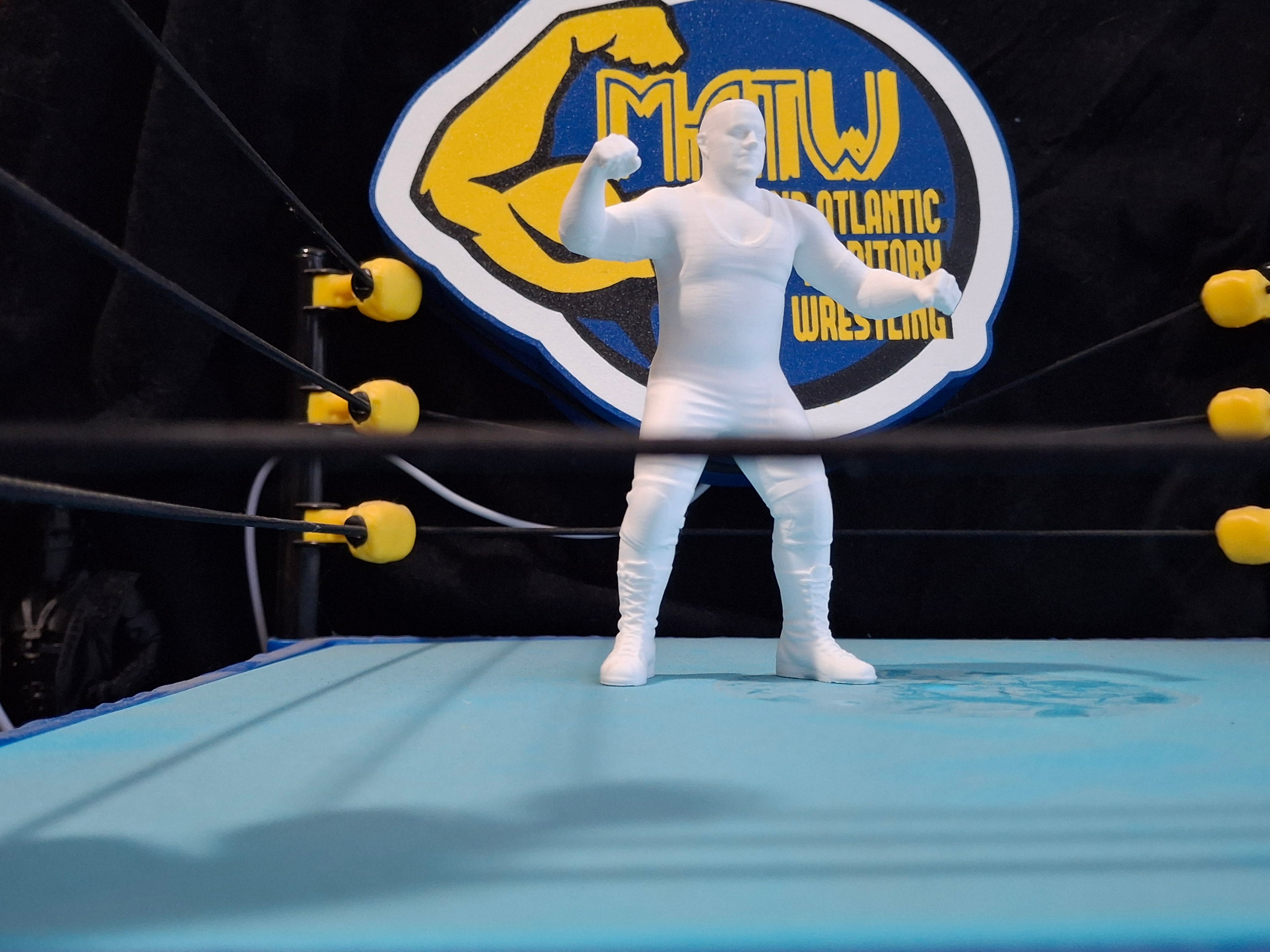 MATW "Pain Train" Preston Quinn Action Figure (Unpainted)