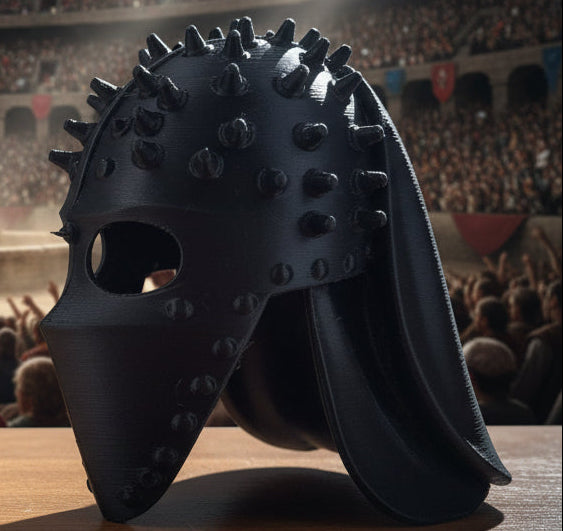 Unpainted Demolition Style Helmet