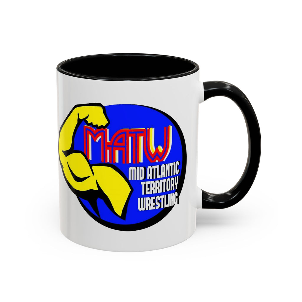Mid Atlantic Territory Wrestling Coffee Mug – MATW Logo Accent Mug (11/15oz)