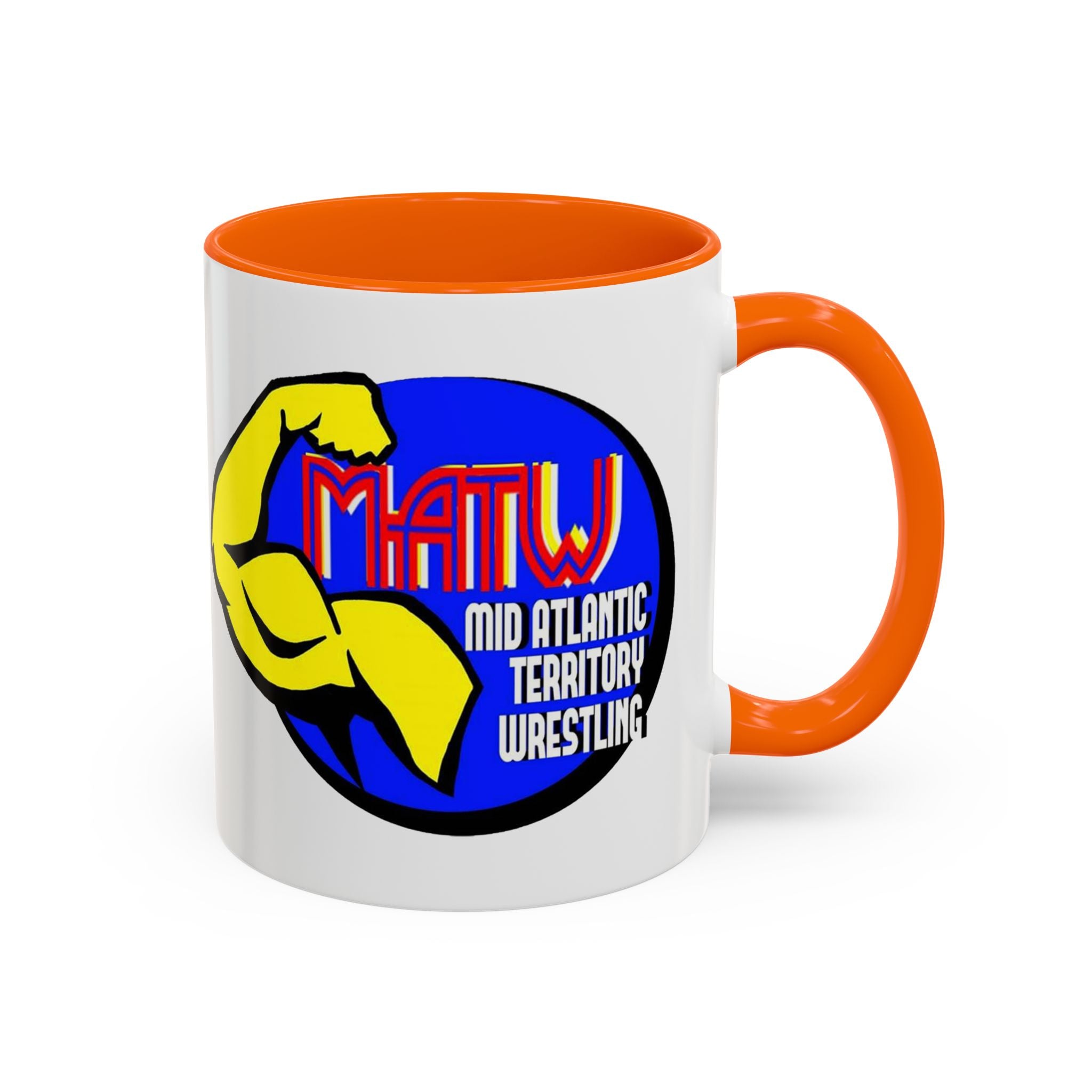 Mid Atlantic Territory Wrestling Coffee Mug – MATW Logo Accent Mug (11/15oz)