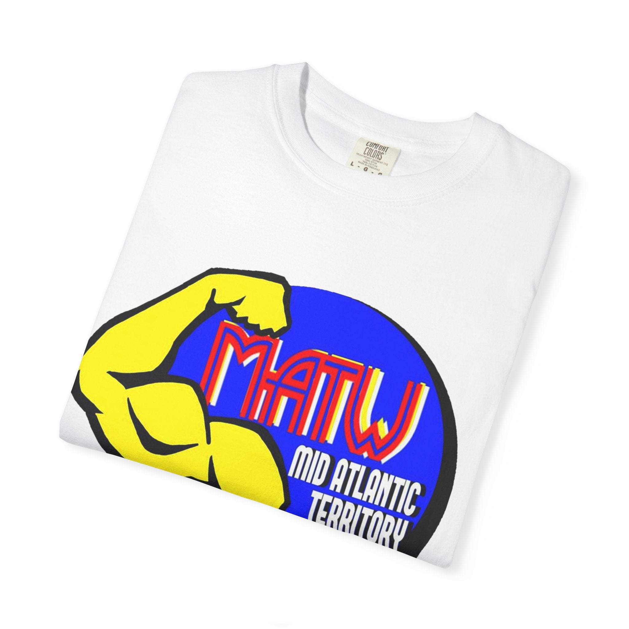 Mid Atlantic Territory Wrestling (MATW) Muscle Logo T-Shirt