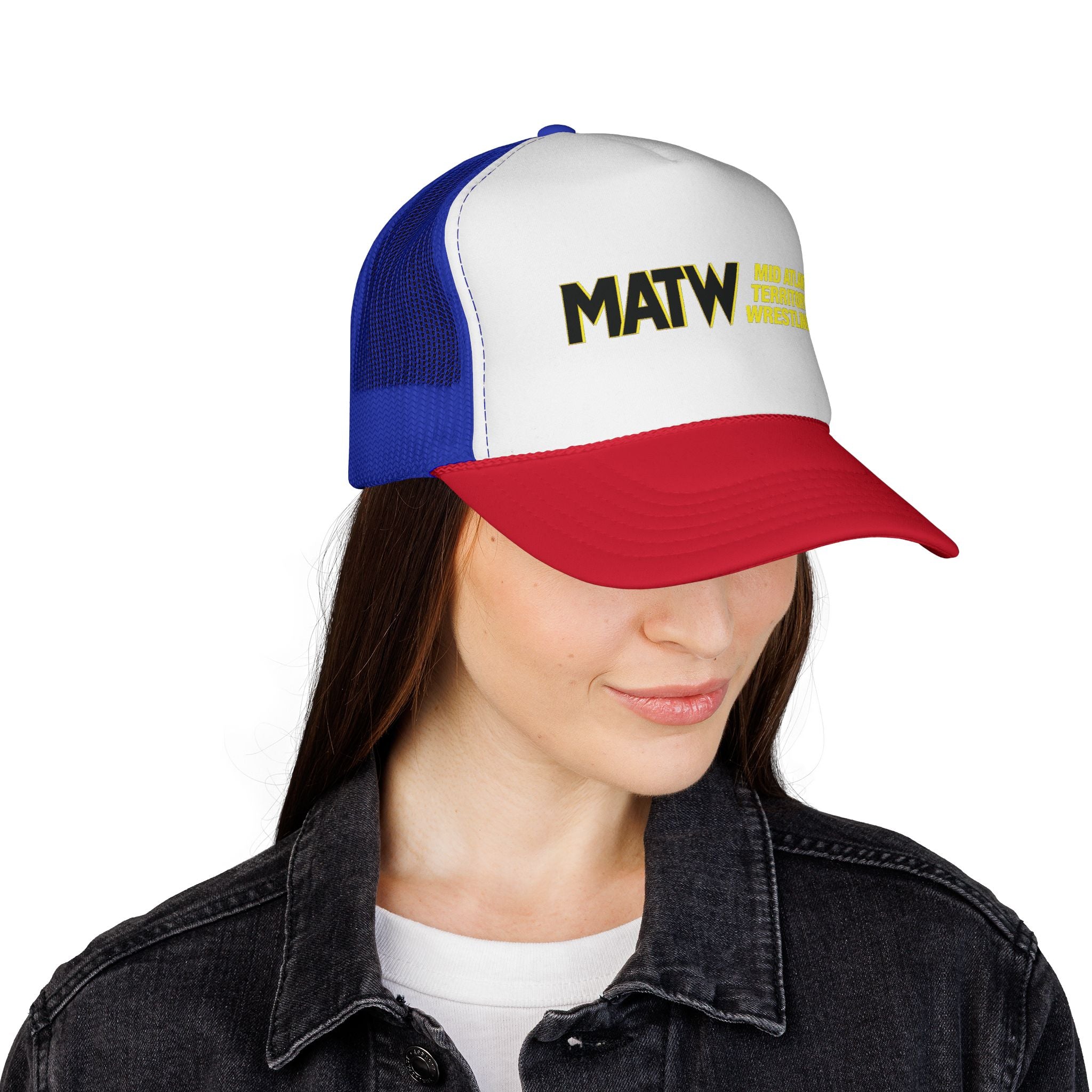 MATW Trucker Cap — Midwest Atlantic Territory Wrestling Mesh Hat