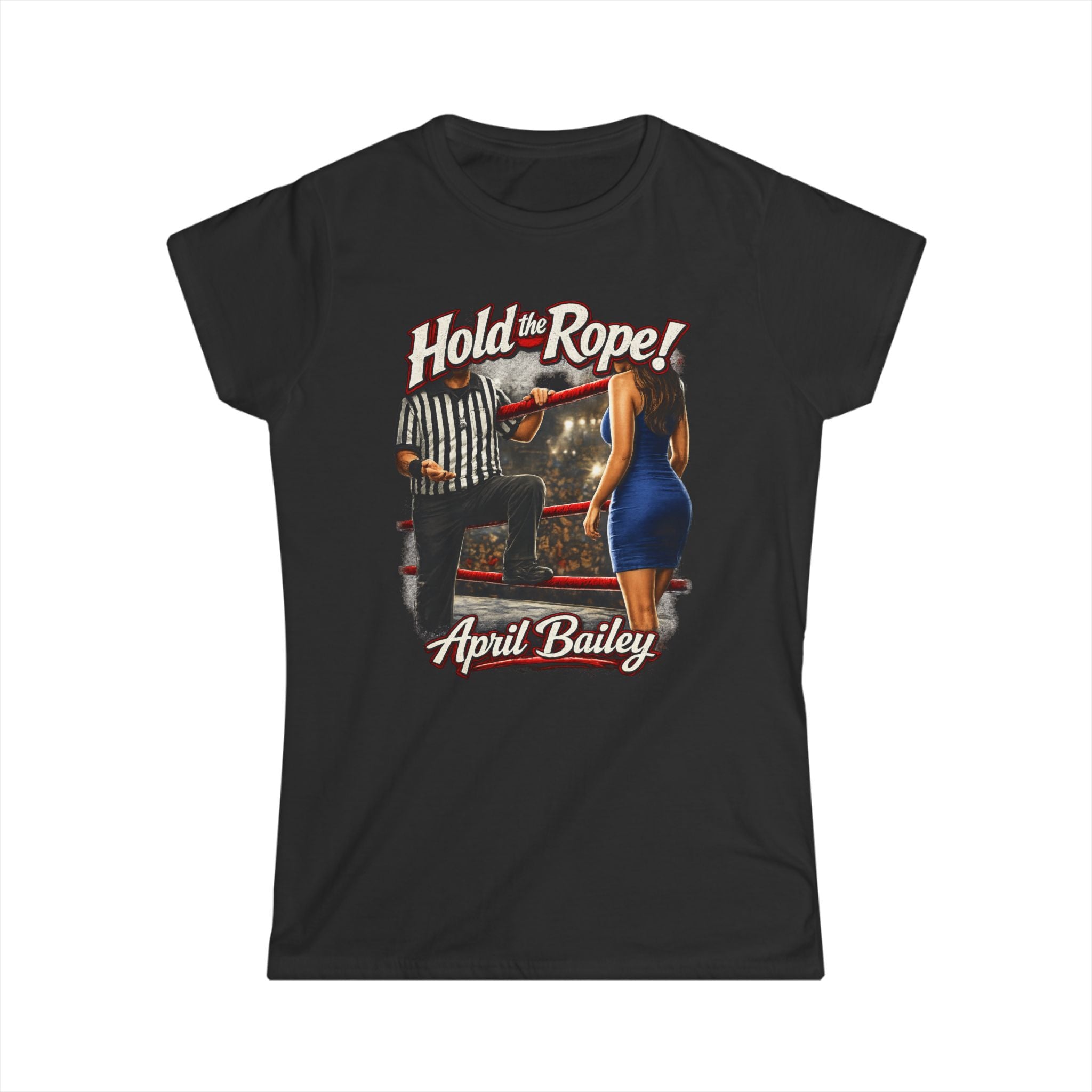 T-Shirt — "Hold the Rope!" April Bailey Graphic Tee