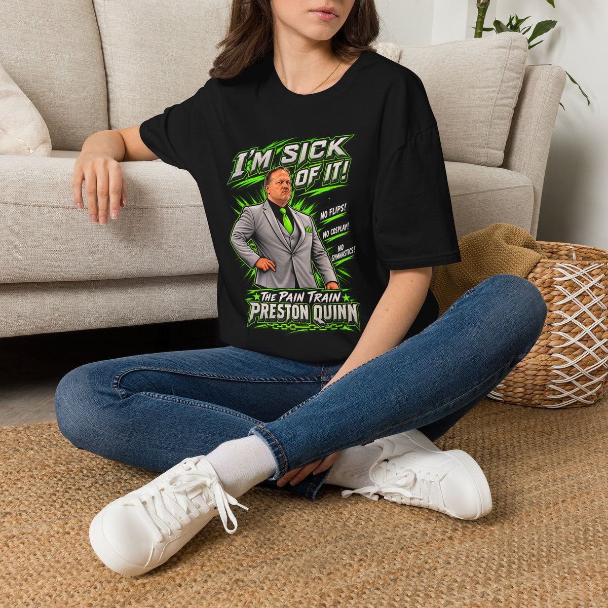 Preston Quinn Sick of It Unisex Softstyle T-Shirt