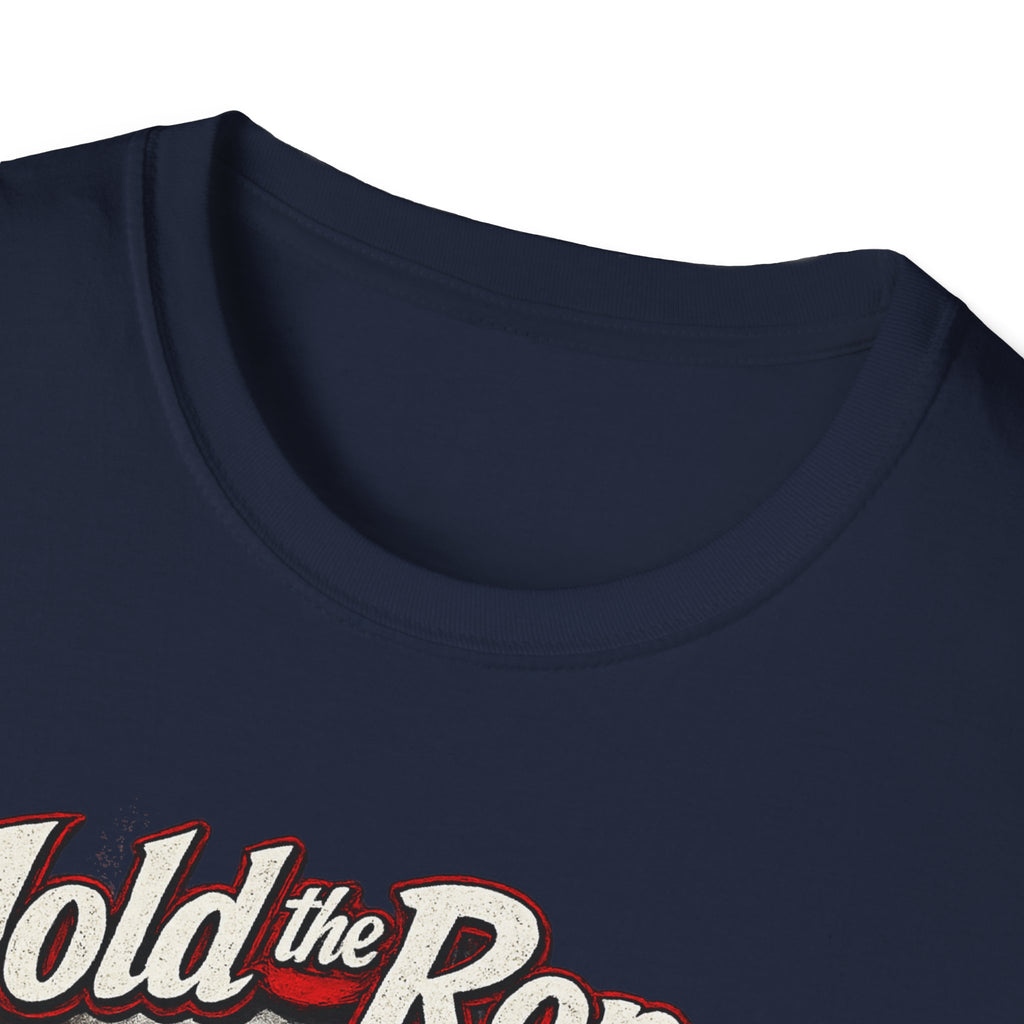 T-Shirt — "Hold the Rope!" April Bailey Vintage Wrestling Graphic Tee