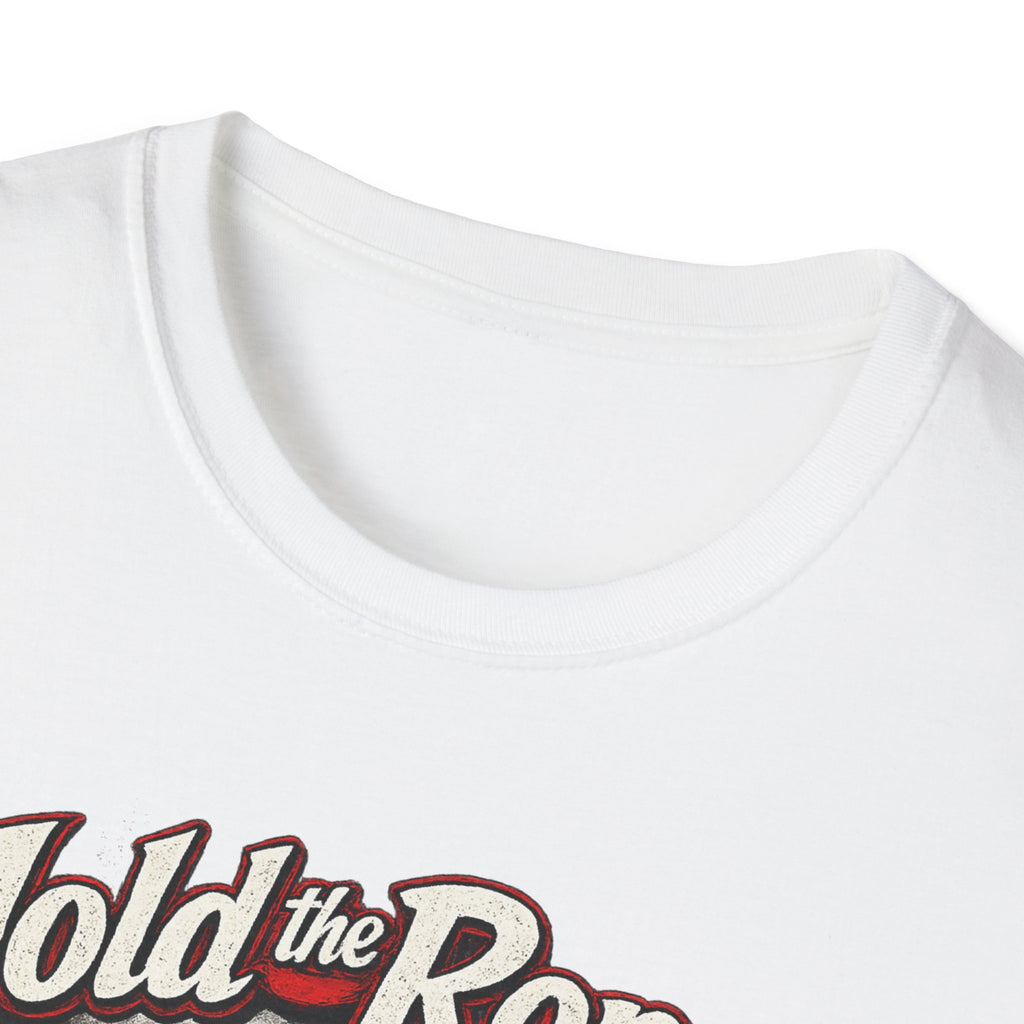 T-Shirt — "Hold the Rope!" April Bailey Vintage Wrestling Graphic Tee