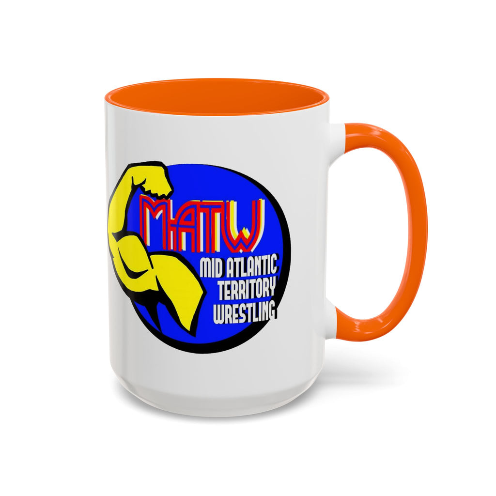 Mid Atlantic Territory Wrestling Coffee Mug – MATW Logo Accent Mug (11/15oz)