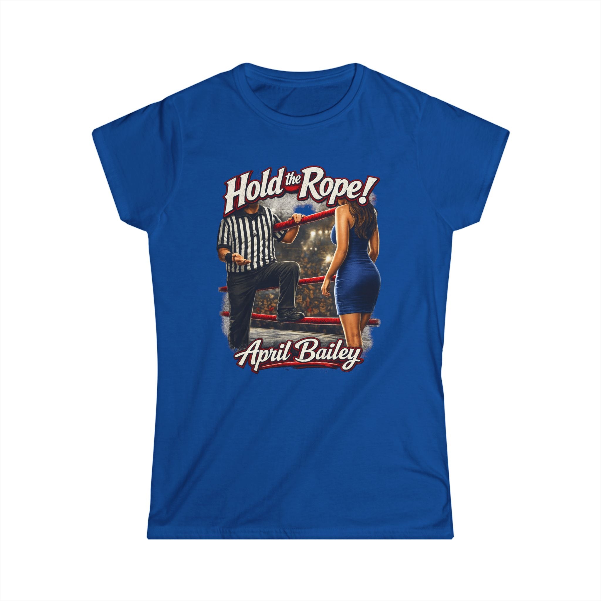T-Shirt — "Hold the Rope!" April Bailey Graphic Tee