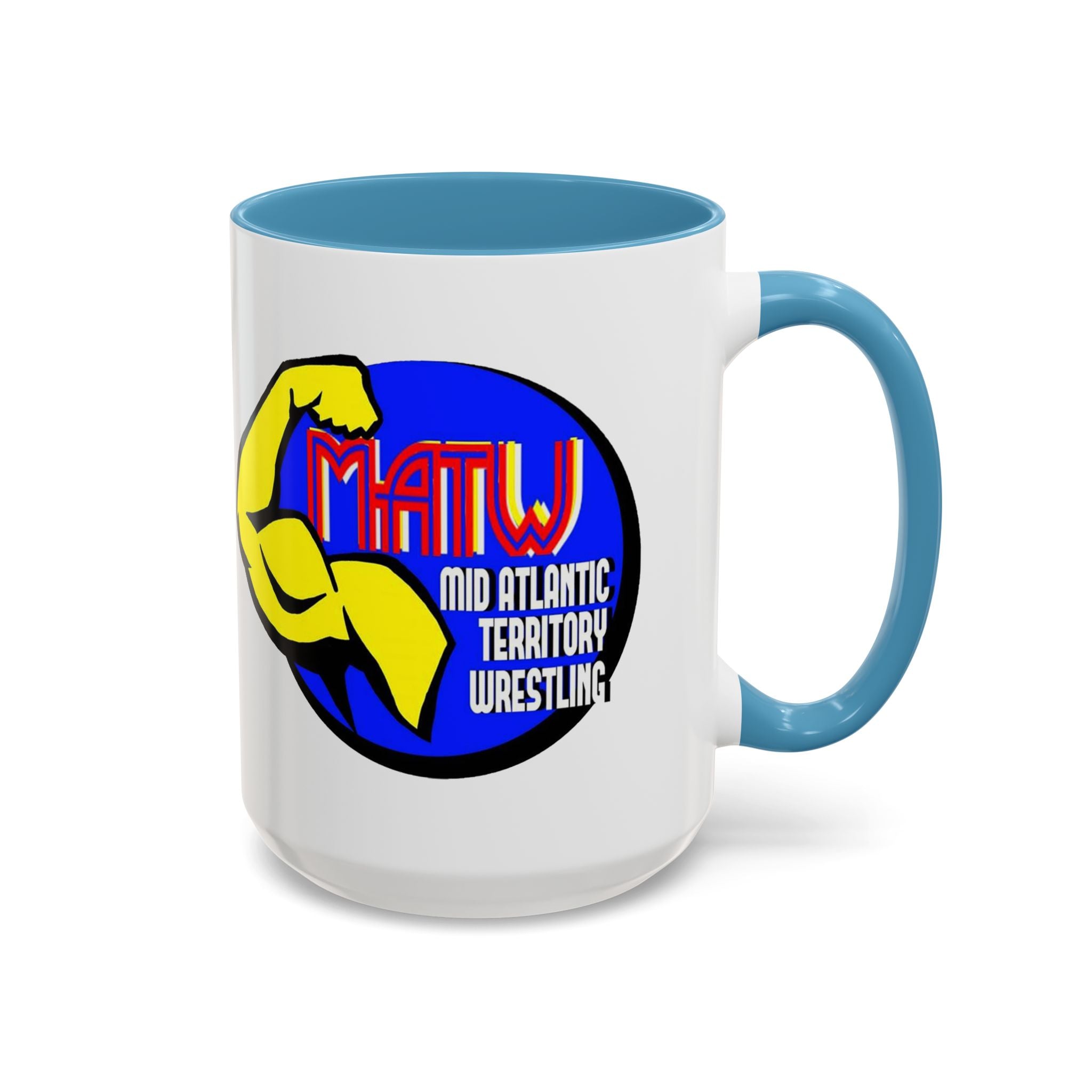 Mid Atlantic Territory Wrestling Coffee Mug – MATW Logo Accent Mug (11/15oz)