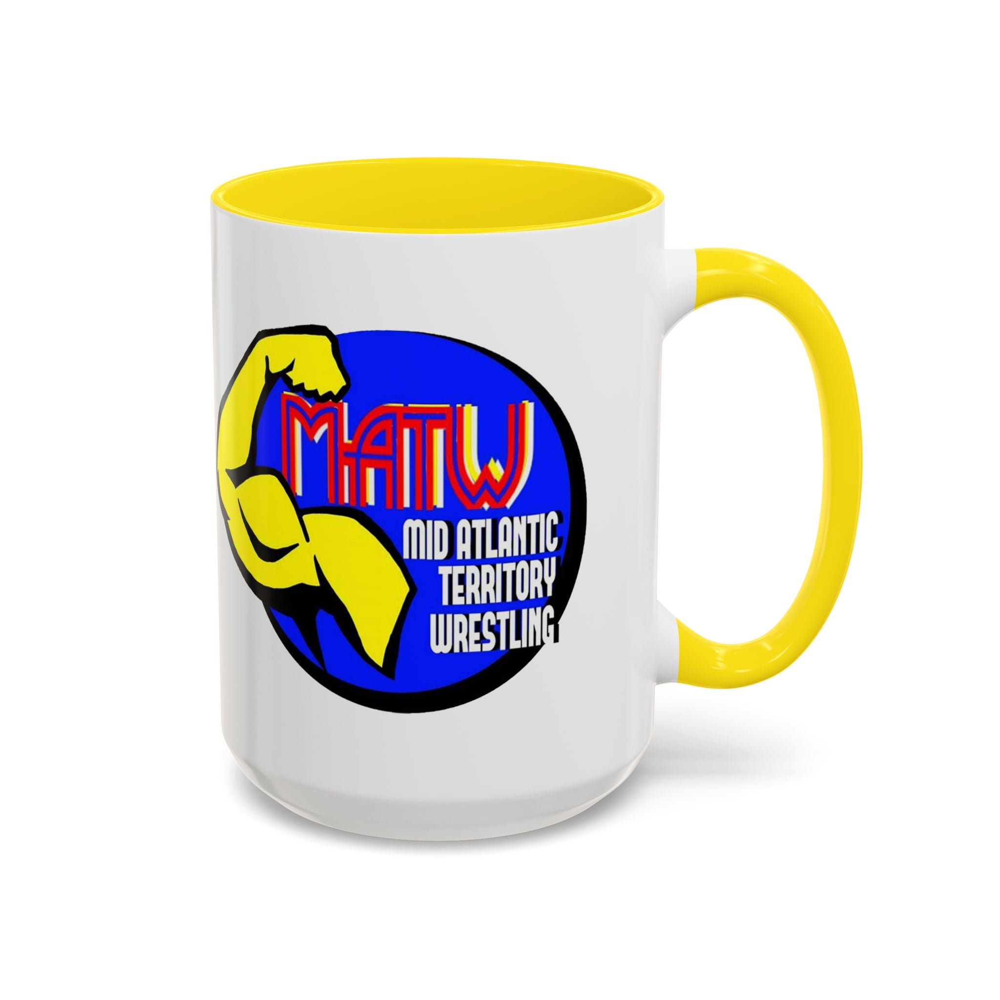 Mid Atlantic Territory Wrestling Coffee Mug – MATW Logo Accent Mug (11/15oz)