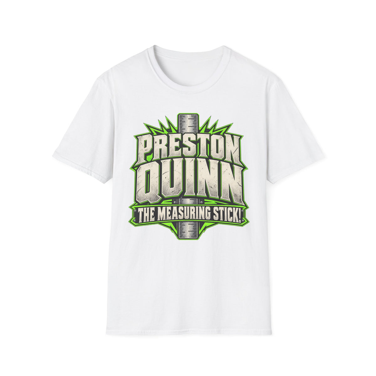 Preston Quinn The Measuring Stick Graphic T-Shirt