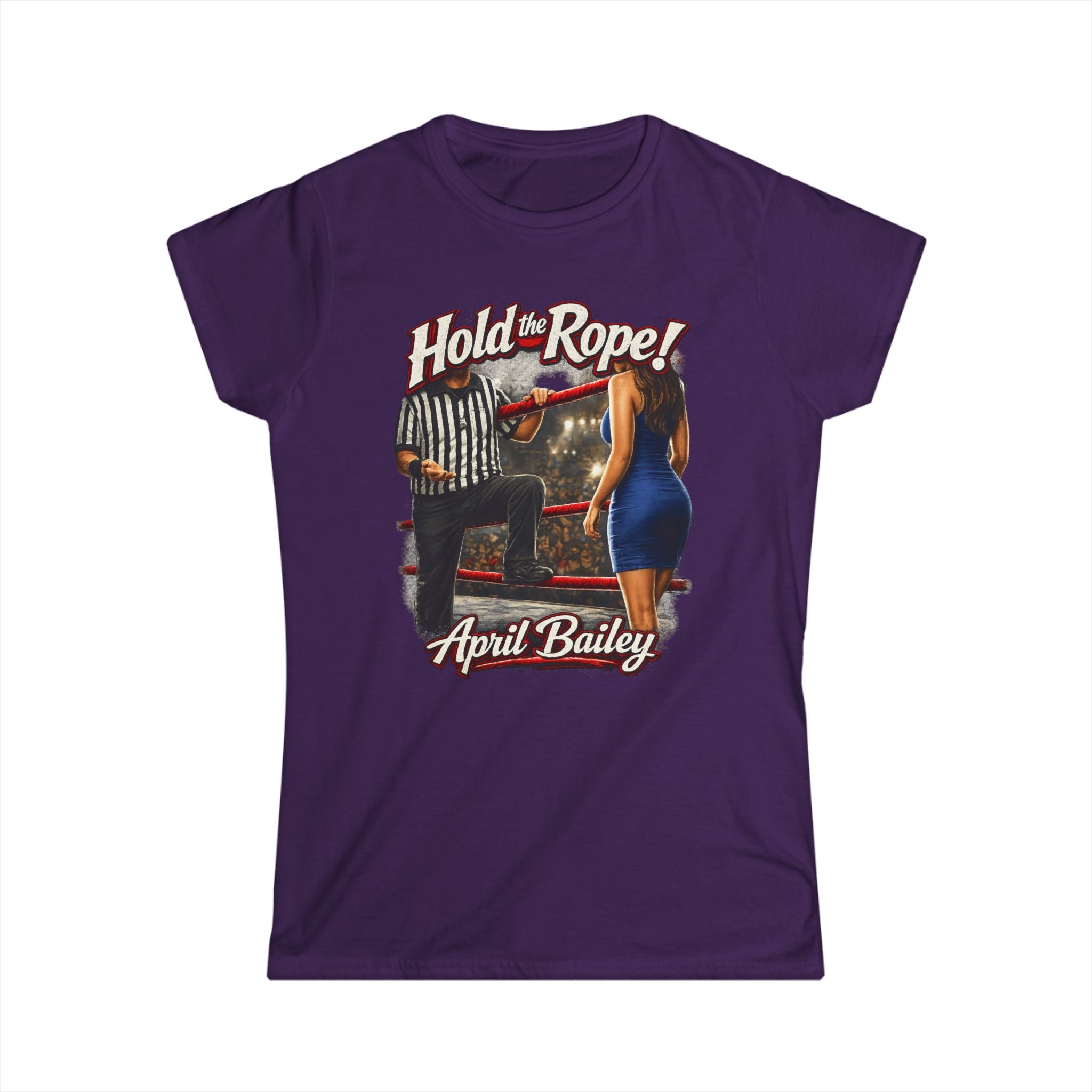 T-Shirt — "Hold the Rope!" April Bailey Graphic Tee