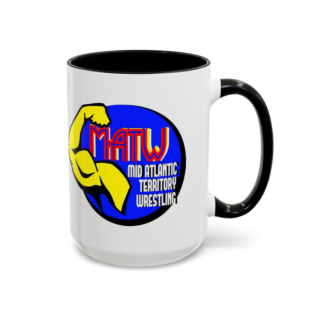 Mid Atlantic Territory Wrestling Coffee Mug – MATW Logo Accent Mug (11/15oz)