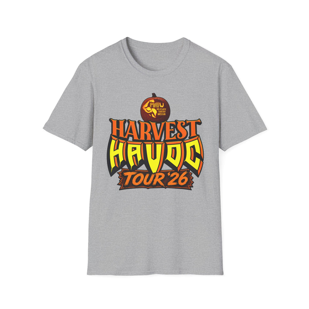 Harvest Havoc Tour '26 T-Shirt — Halloween Fall Concert Band Tee