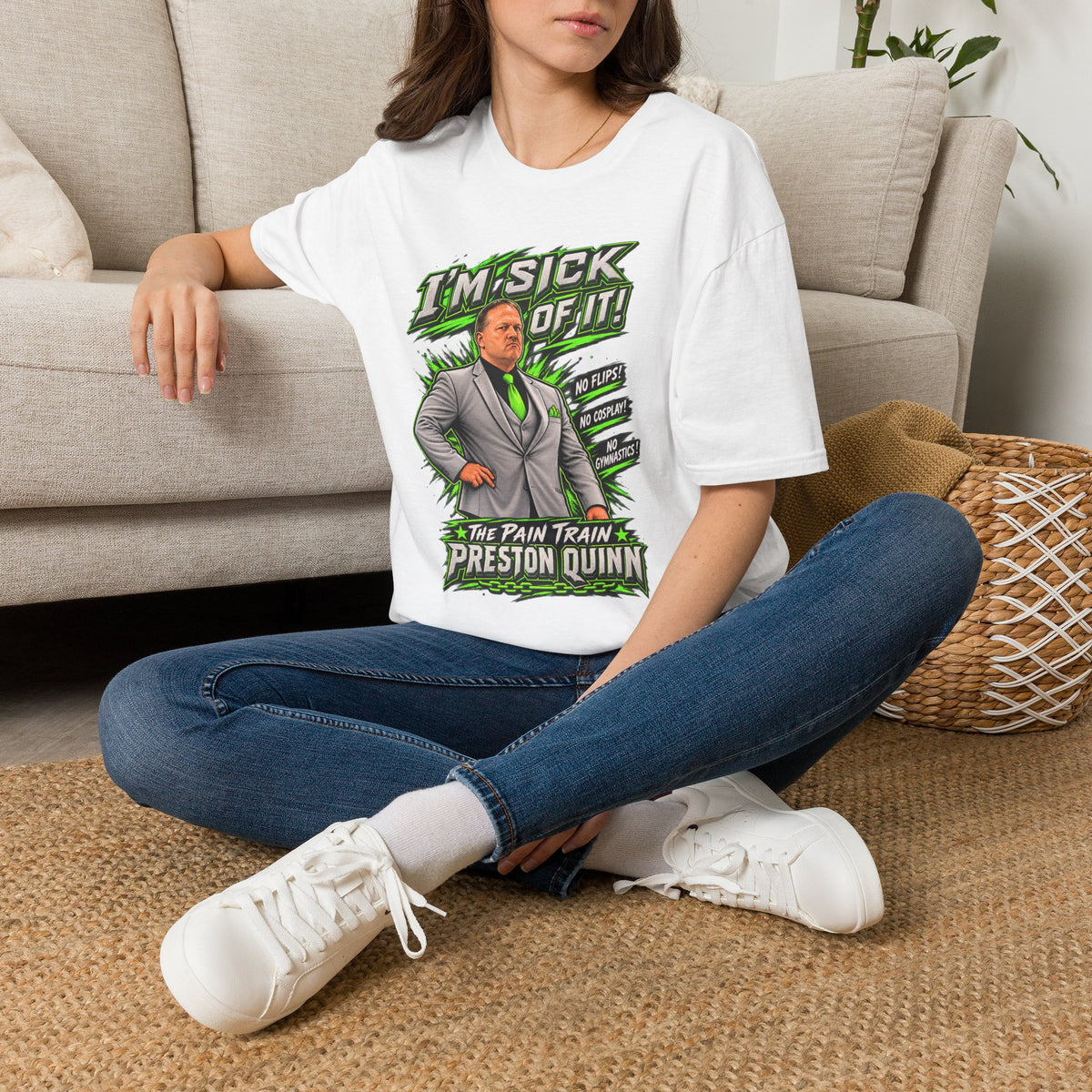 Preston Quinn Sick of It Unisex Softstyle T-Shirt
