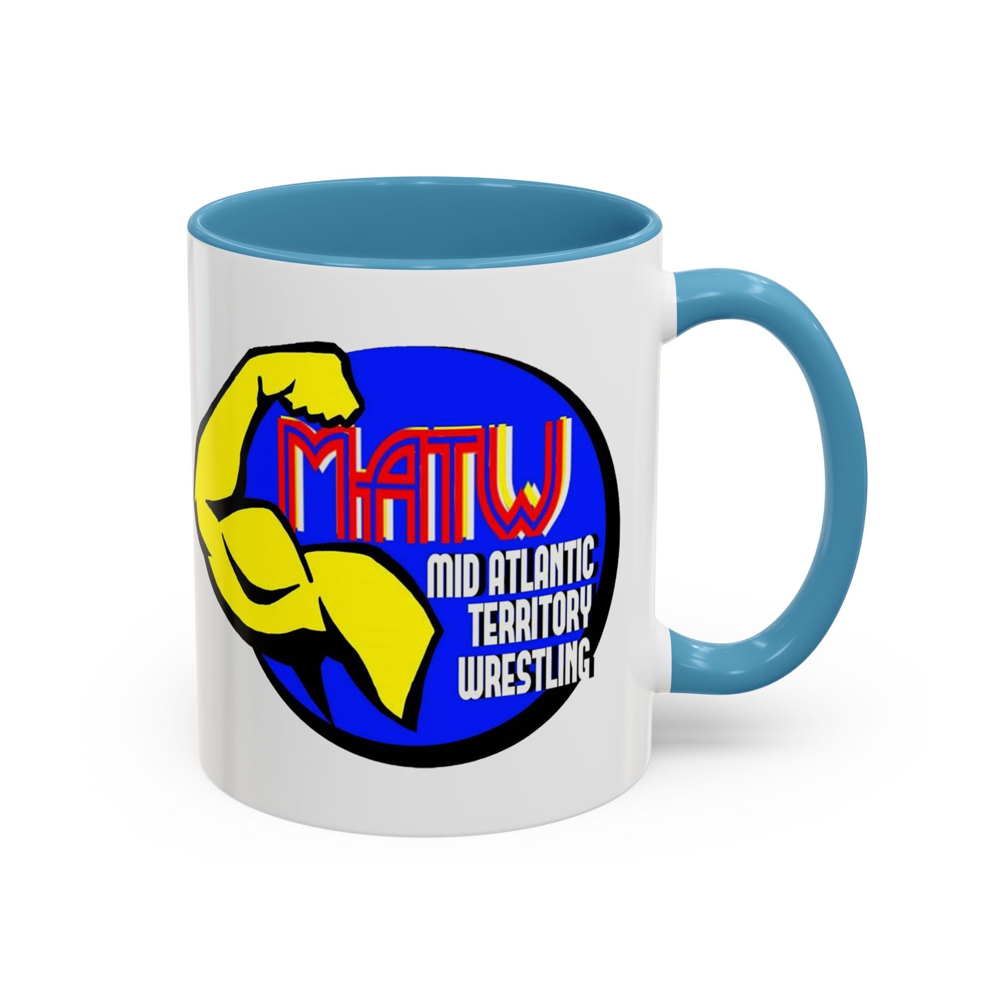 Mid Atlantic Territory Wrestling Coffee Mug – MATW Logo Accent Mug (11/15oz)