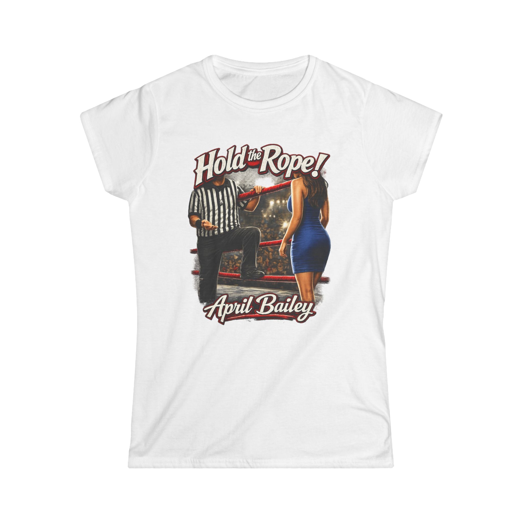 T-Shirt — "Hold the Rope!" April Bailey Graphic Tee