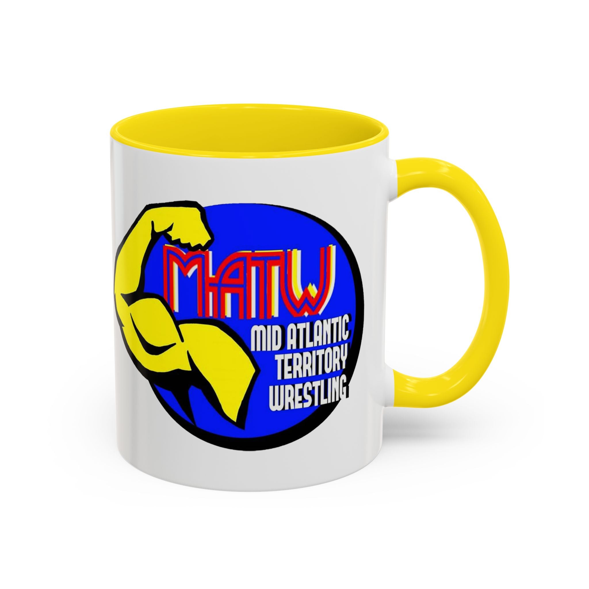 Mid Atlantic Territory Wrestling Coffee Mug – MATW Logo Accent Mug (11/15oz)