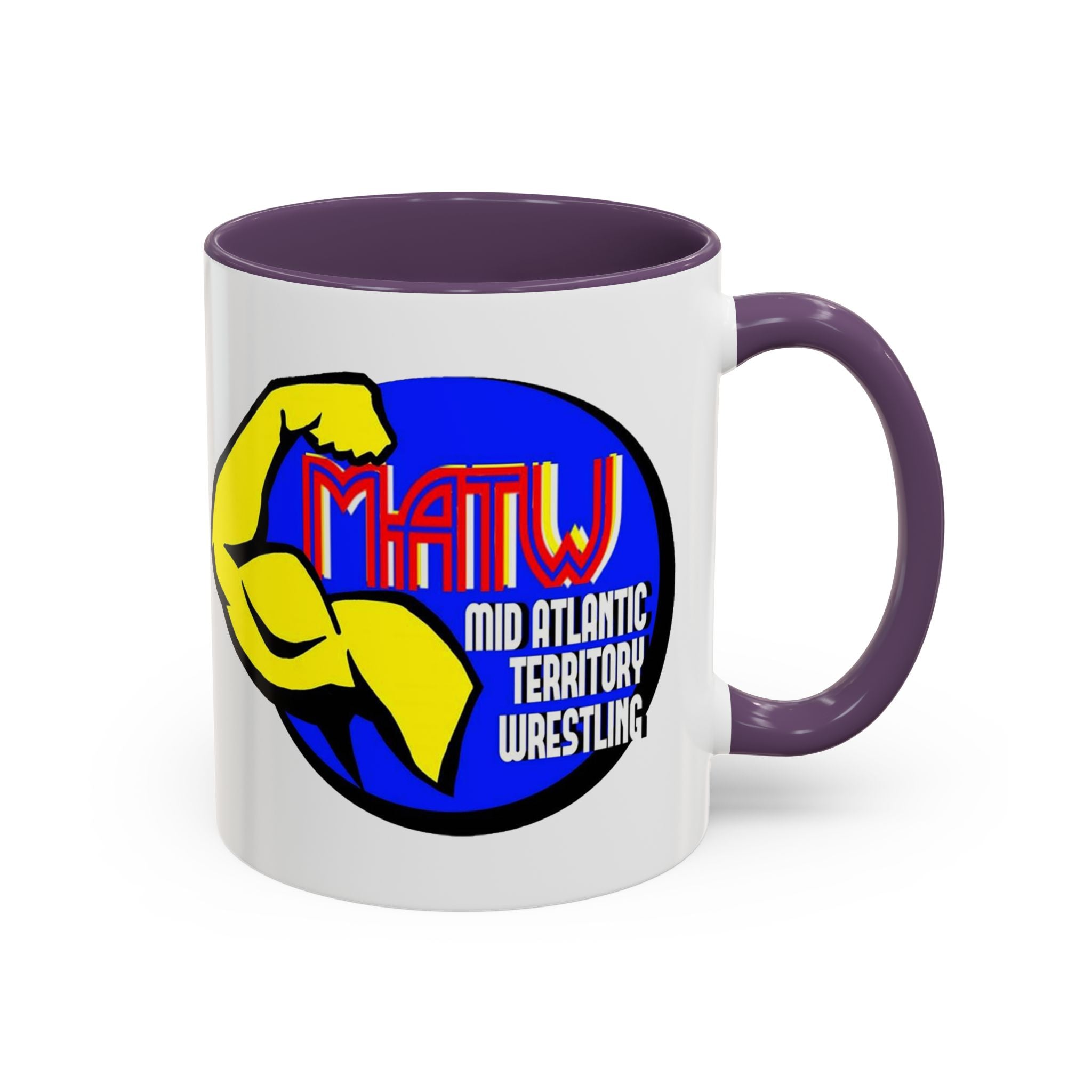 Mid Atlantic Territory Wrestling Coffee Mug – MATW Logo Accent Mug (11/15oz)