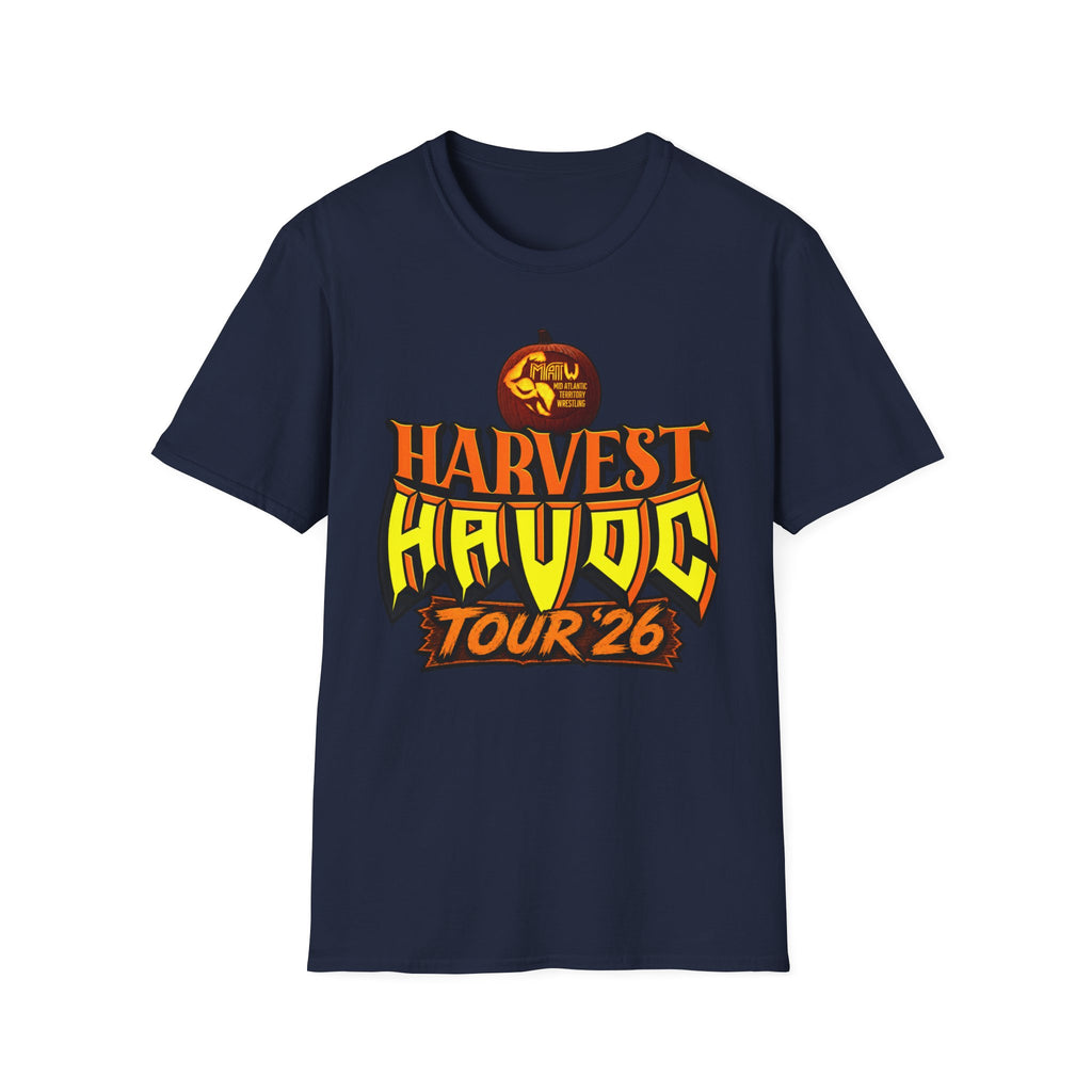 Harvest Havoc Tour '26 T-Shirt — Halloween Fall Concert Band Tee