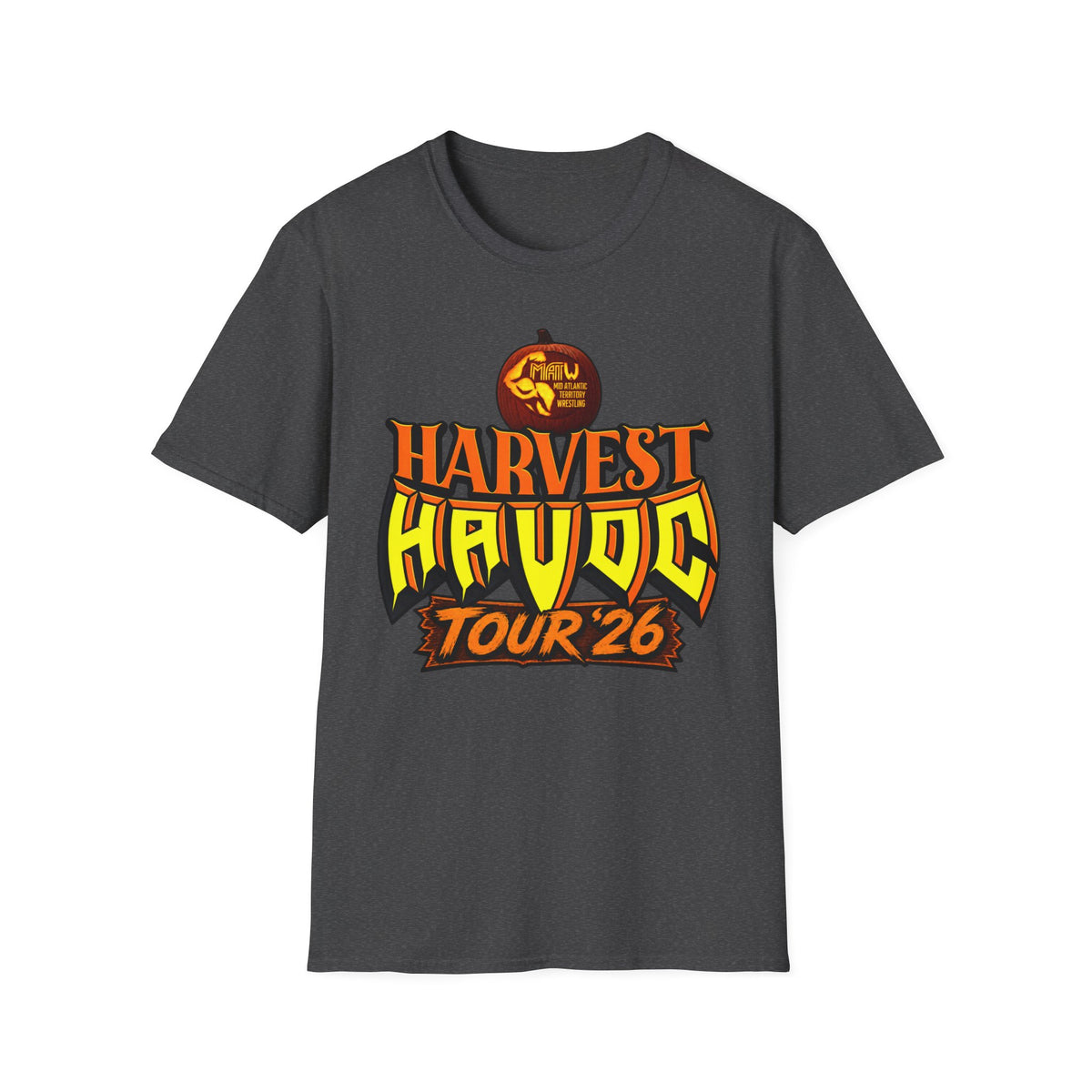 Harvest Havoc Tour '26 T-Shirt — Halloween Fall Concert Band Tee