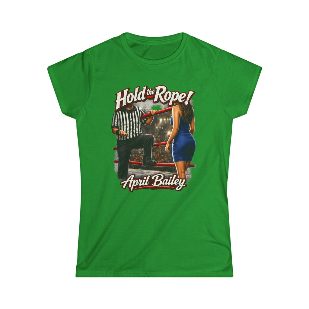 T-Shirt — "Hold the Rope!" April Bailey Graphic Tee