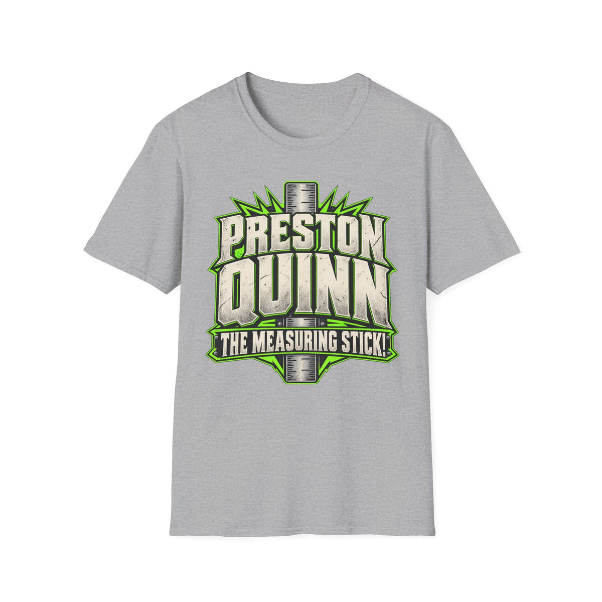 Preston Quinn The Measuring Stick Graphic T-Shirt
