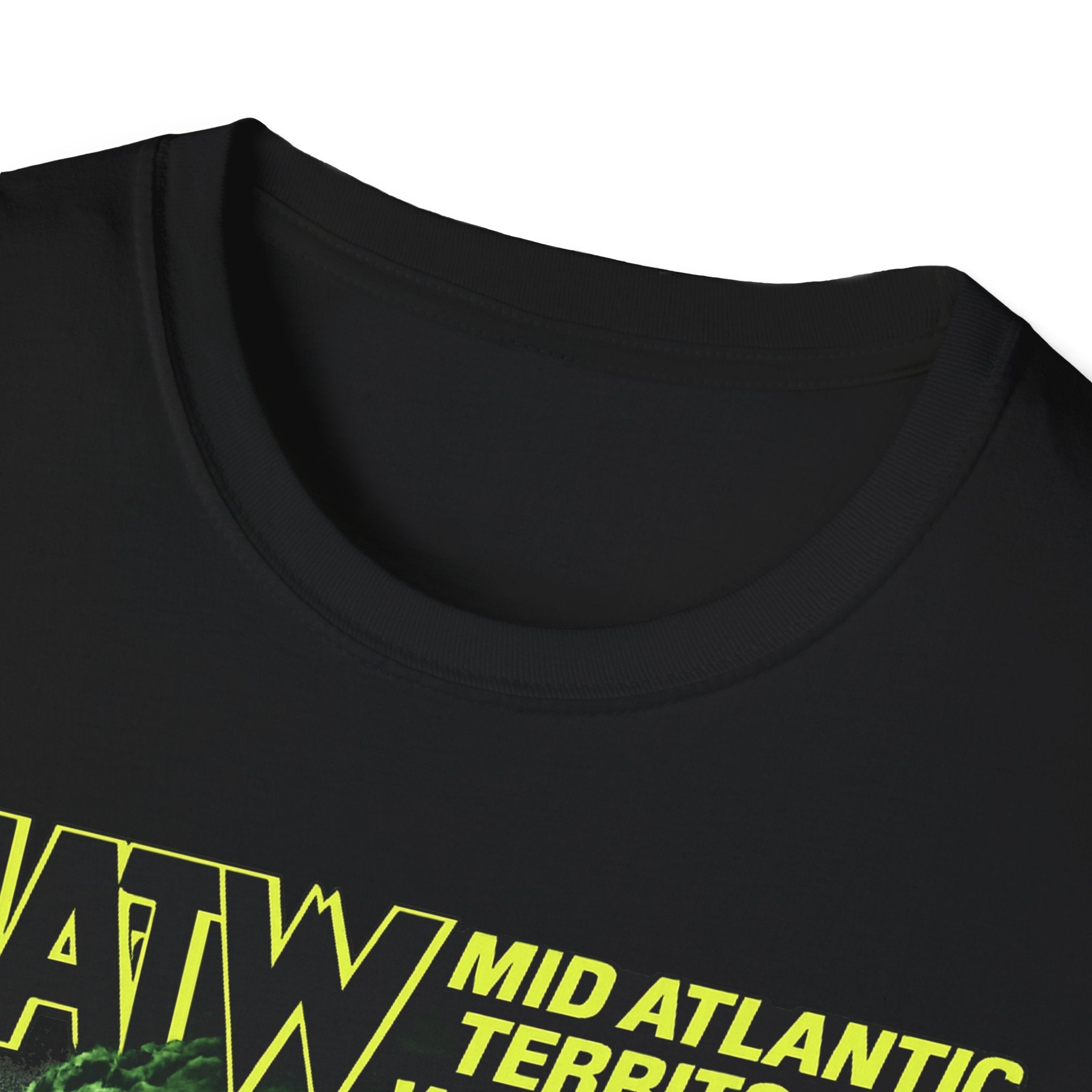MATW 'Preston Quinn' Wrestling T-Shirt — Neon Train Mid Atlantic Territory Retro Tee