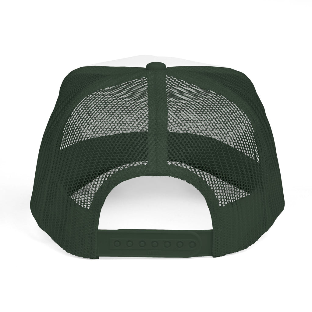 Trucker Cap — Retro Strong Arm Logo Mesh Hat