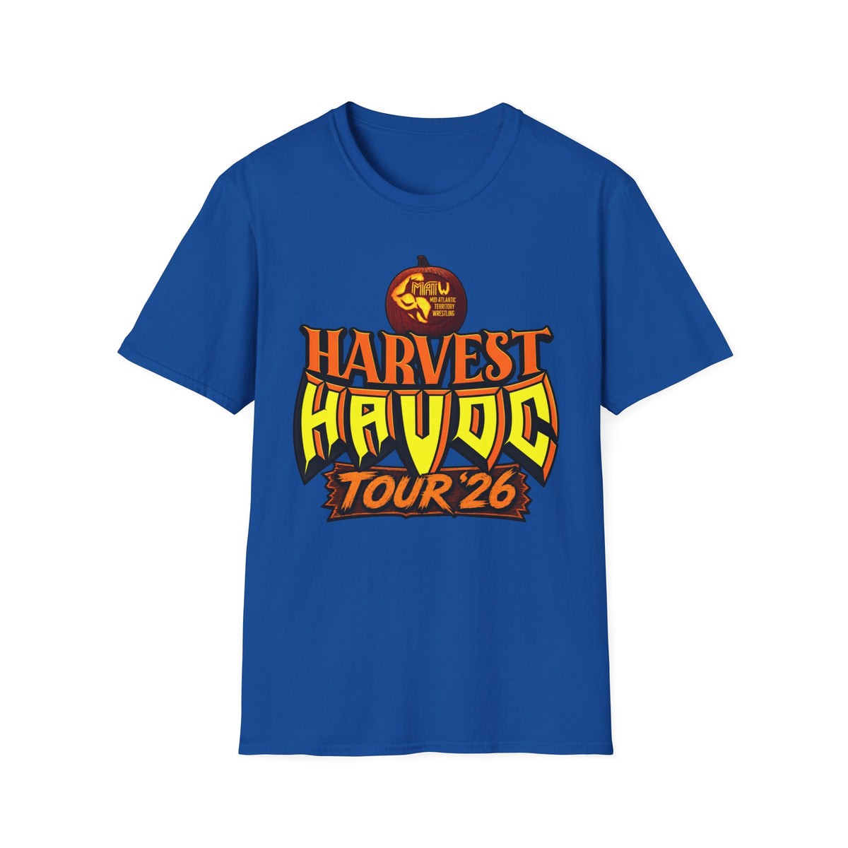Harvest Havoc Tour '26 T-Shirt — Halloween Fall Concert Band Tee