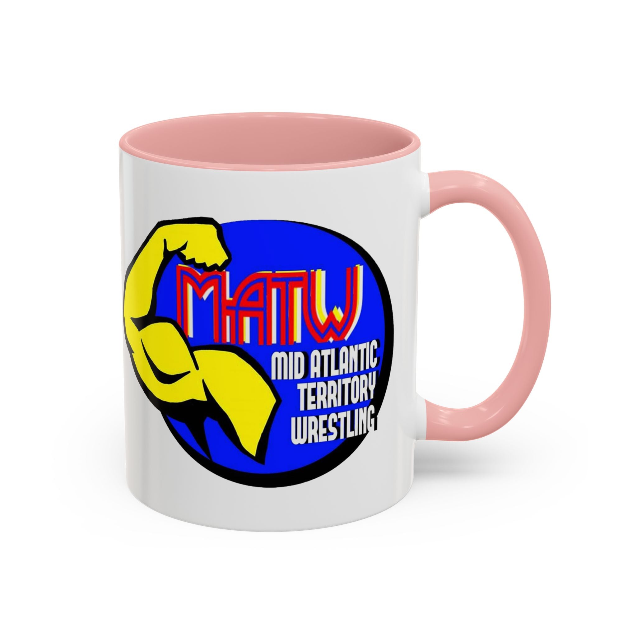 Mid Atlantic Territory Wrestling Coffee Mug – MATW Logo Accent Mug (11/15oz)