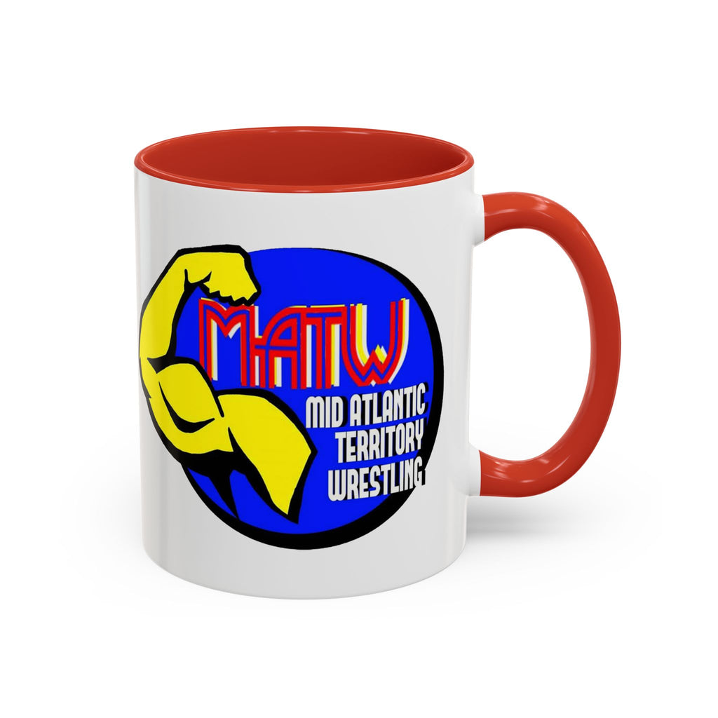 Mid Atlantic Territory Wrestling Coffee Mug – MATW Logo Accent Mug (11/15oz)