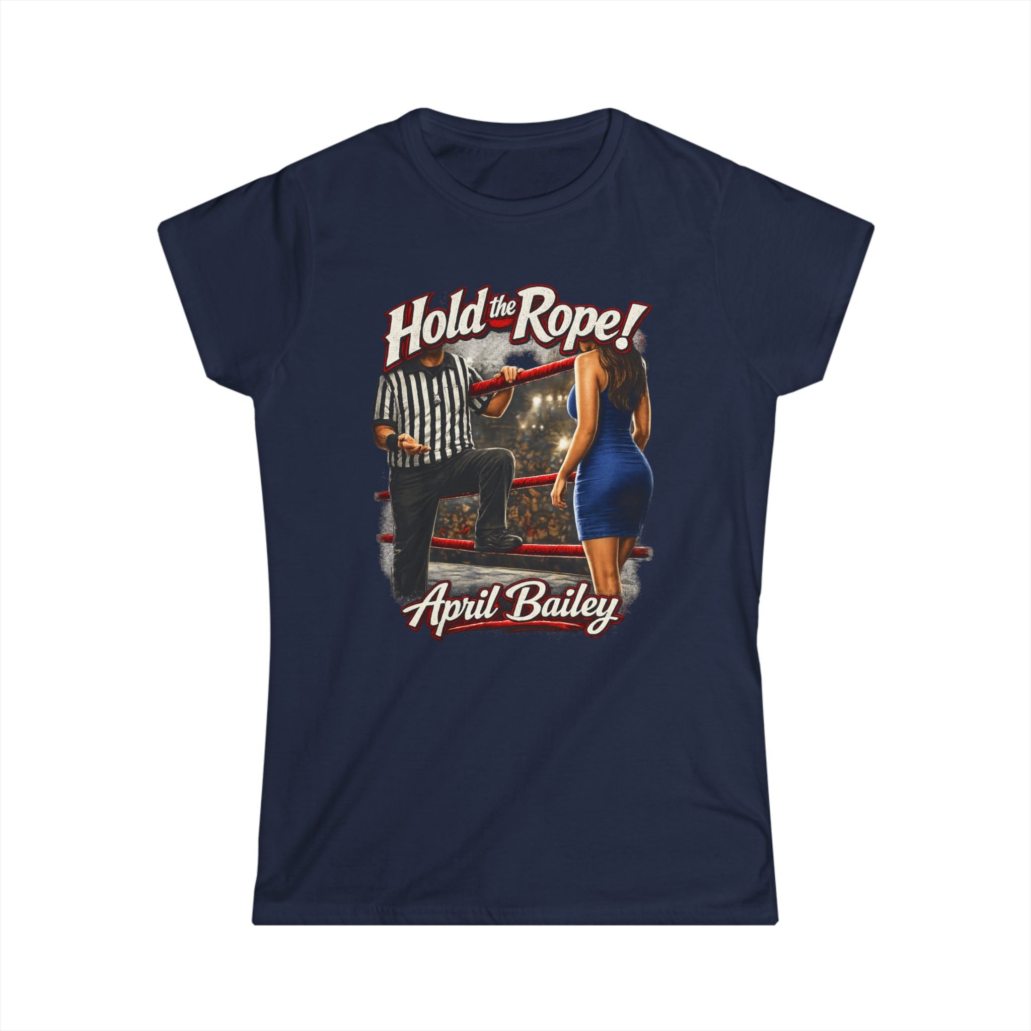 T-Shirt — "Hold the Rope!" April Bailey Graphic Tee