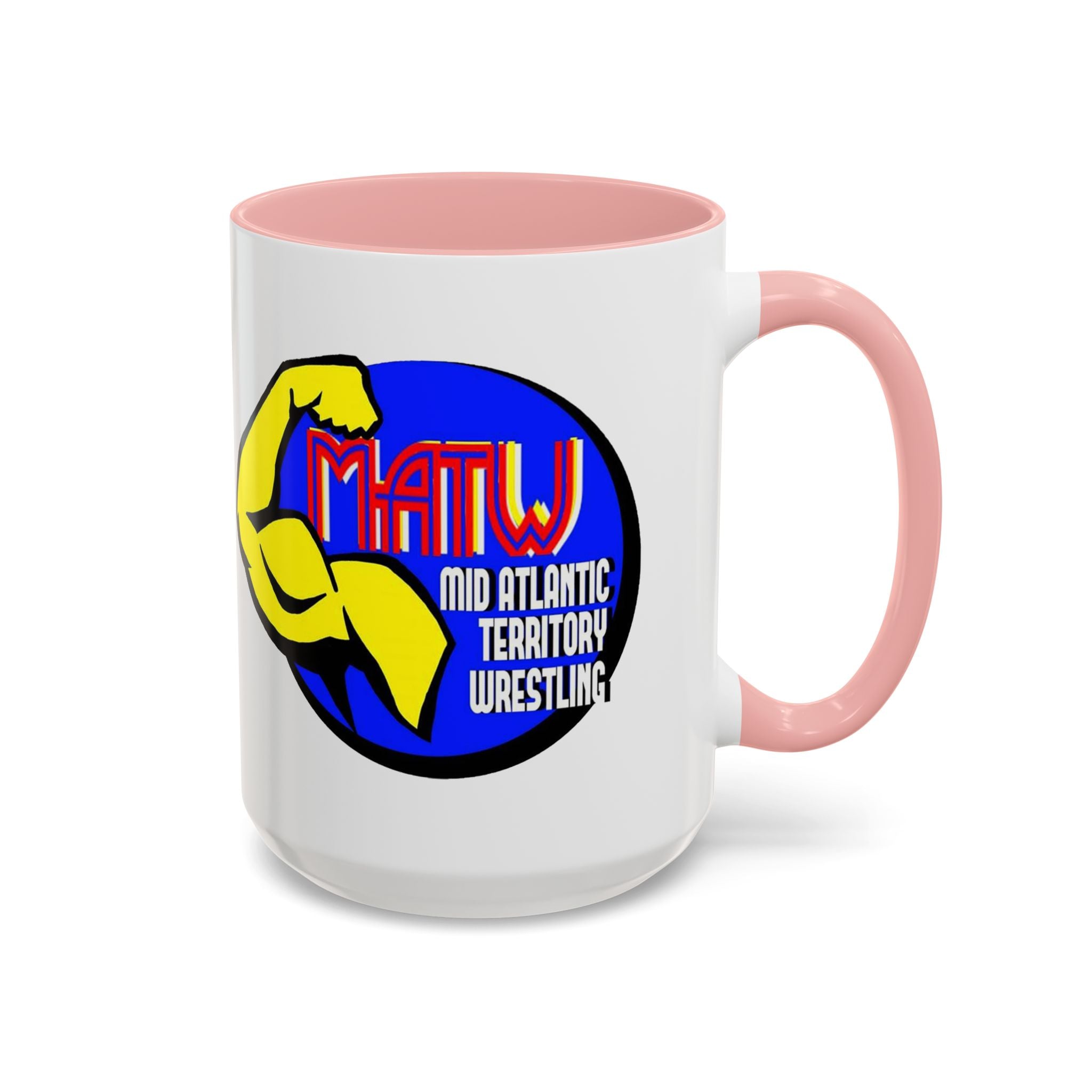 Mid Atlantic Territory Wrestling Coffee Mug – MATW Logo Accent Mug (11/15oz)
