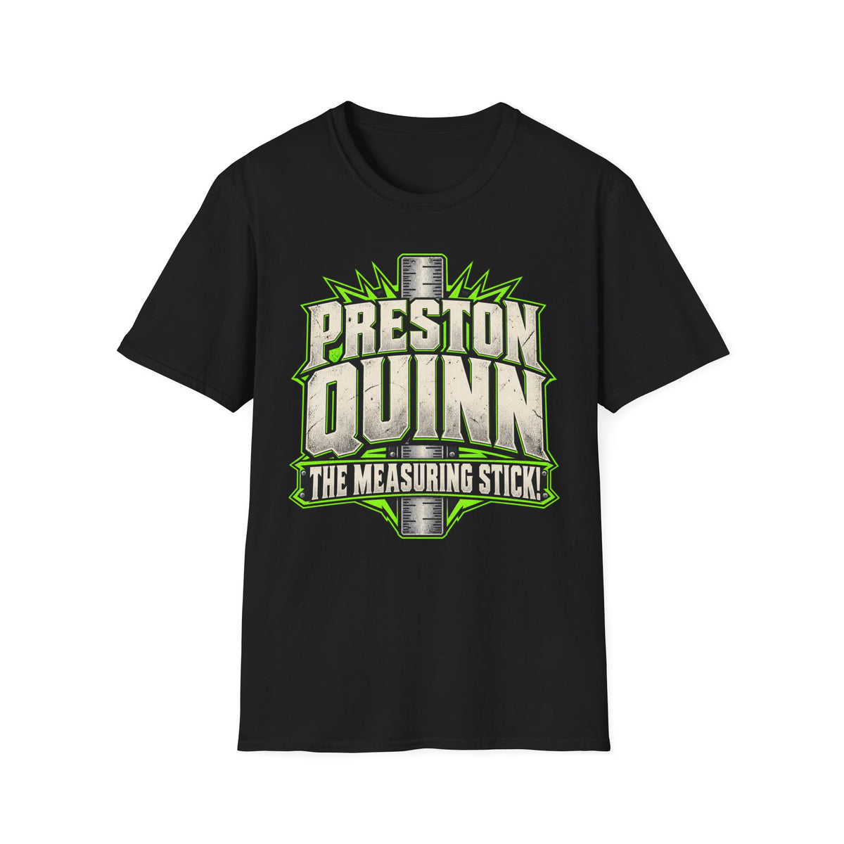 Preston Quinn The Measuring Stick Graphic T-Shirt