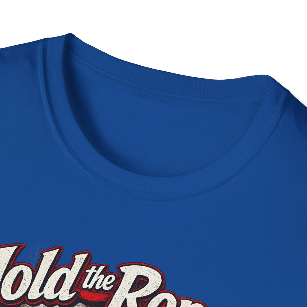 T-Shirt — "Hold the Rope!" April Bailey Vintage Wrestling Graphic Tee