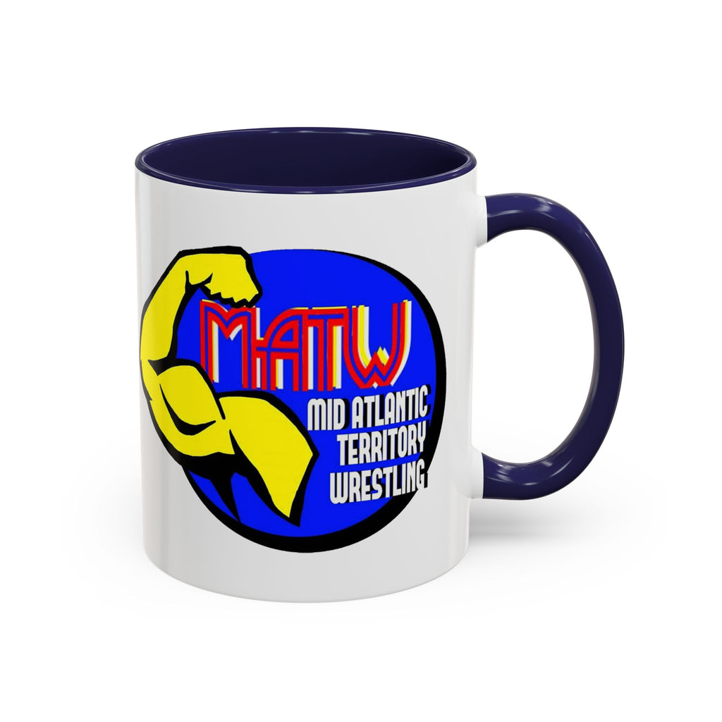 Mid Atlantic Territory Wrestling Coffee Mug – MATW Logo Accent Mug (11/15oz)