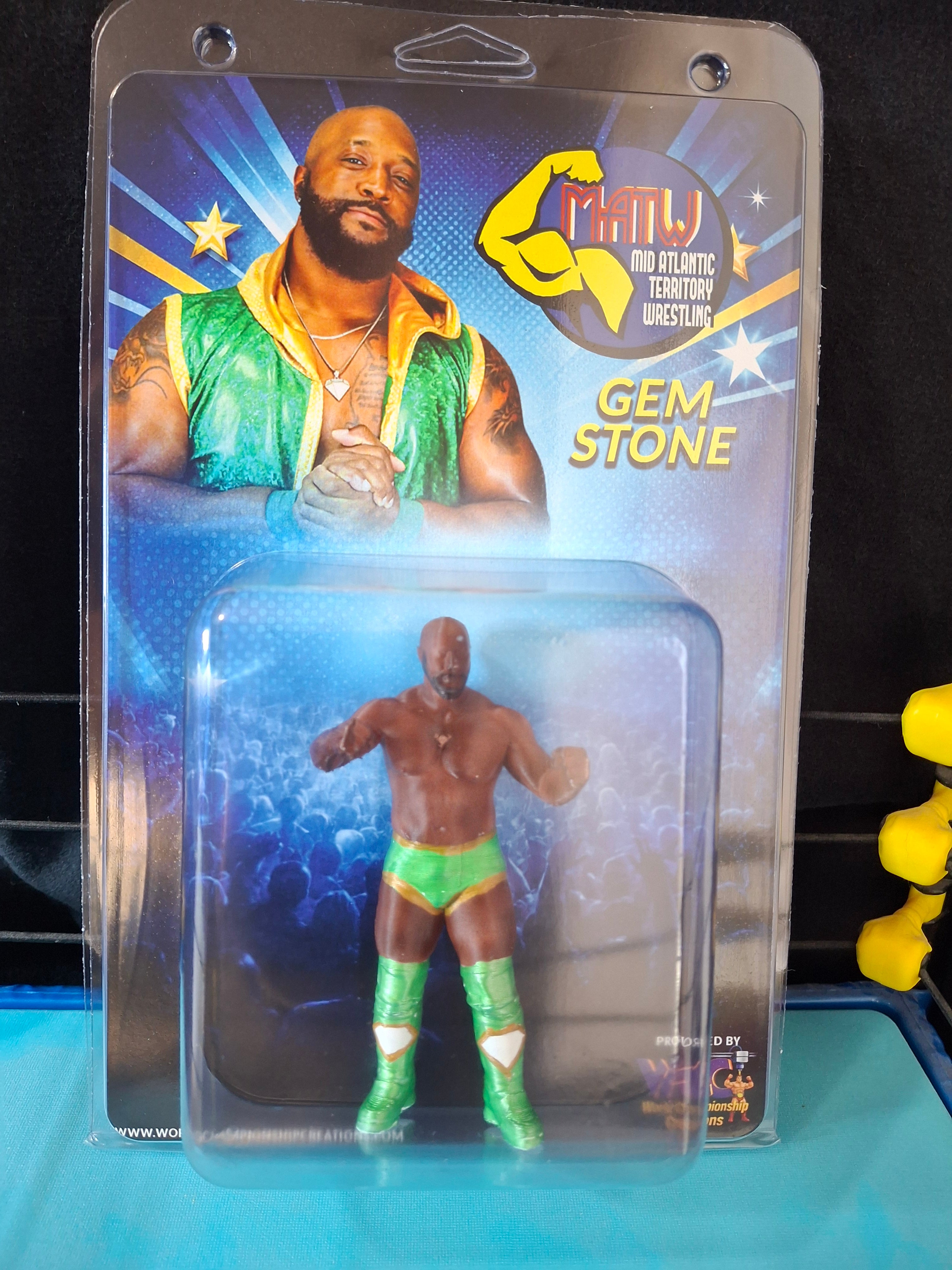 Gem Stone action figure (painted) – World Championship Creations